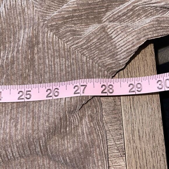 Ci Sono Corduroy Collection Womens Long Sleeve Button Up Shirt Jacket Brown XL - Picture 7 of 8